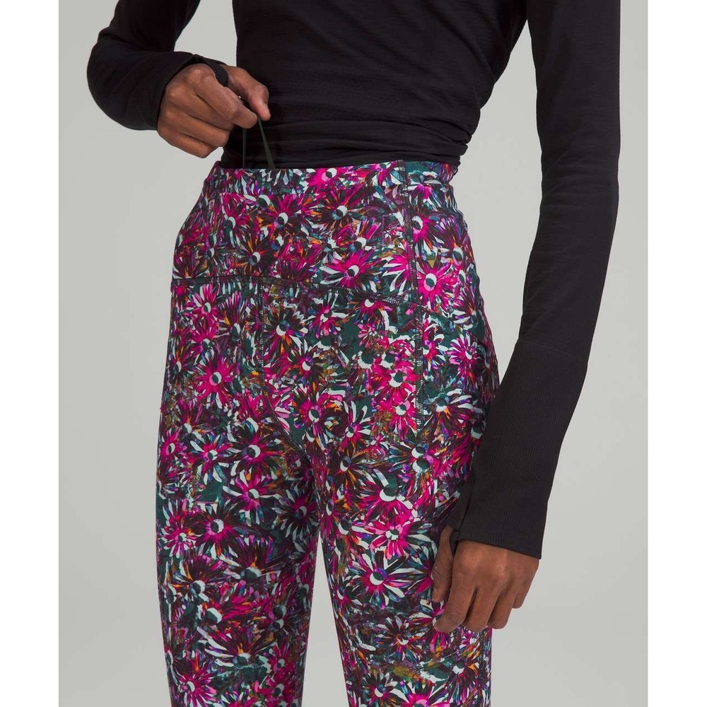 Lululemon Swift Speed High-Rise Tight 28" Womens‎ 8 Floral Electric Multi Active